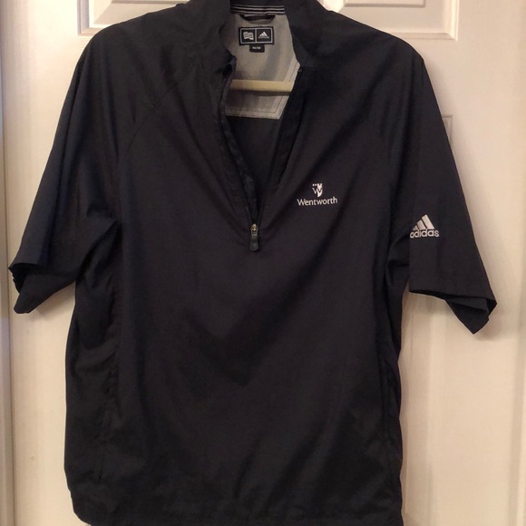 Adidas Wentworth Short Sleeve Golf Jacket - Picture 1 of 5